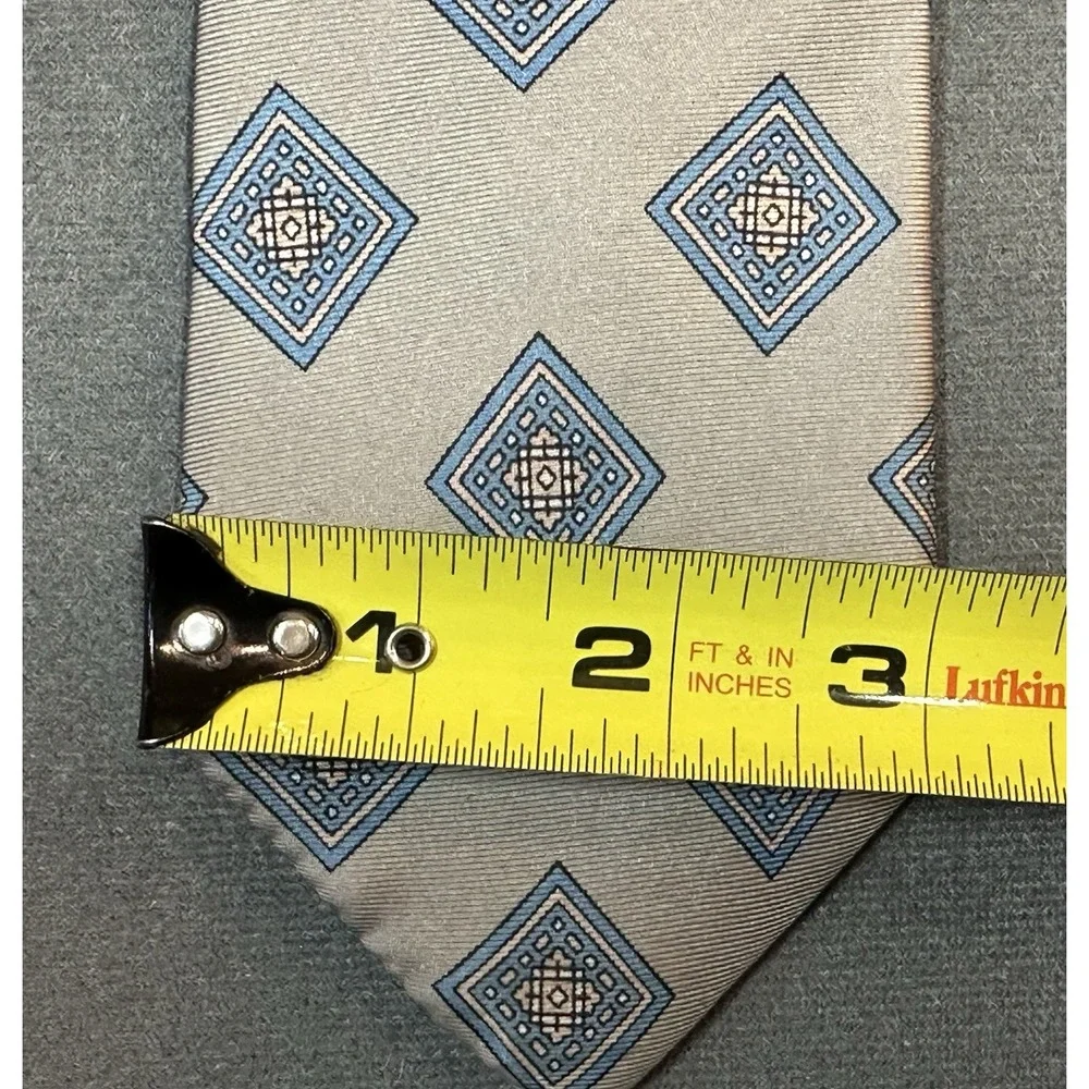 Vintage Don Loper Tie Mens Necktie Classic 100% Italian Silk 57
